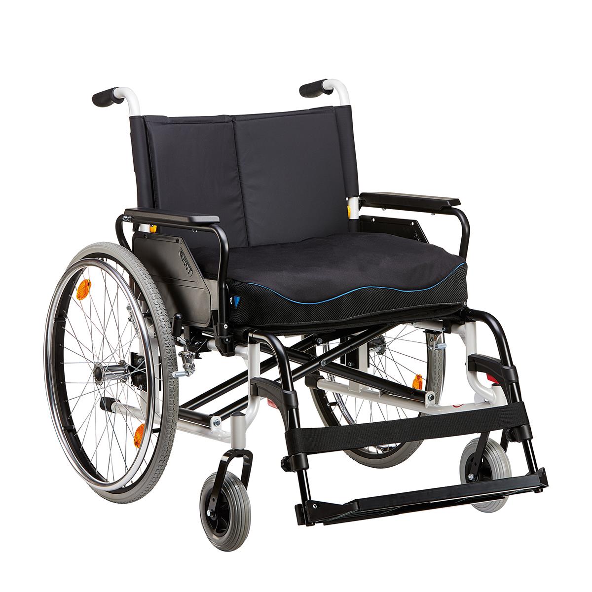 Leichtgewichtrollstuhl CANEO 170 Schwerlast- Seitenteil,PU,elfenbein>>>>SB 60 cm Leichtgewichtrollstuhl CANEO 170, mit Trommelbremse, Schwerlast-Seitenteil,PU,elfenbein>>>>SB 60 cm