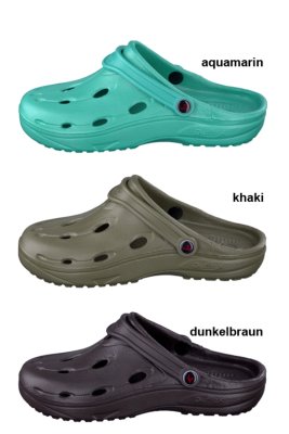 chung shi DUX Clog türkis,aquamarin Gr.38, chung shi DUX Clog dunkelbraun,Gr.48,