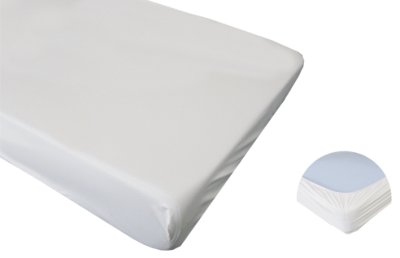 Matratzenschutz-Spannbezug FOLIE weiß>>>>90 x 200 cm