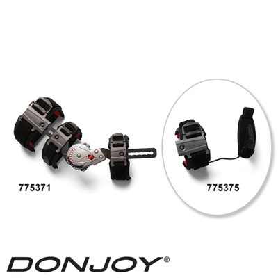 775371.jpg Ellenbogenorthese DONJOY X-Act ROM Elbow, schwarz-grau, universal>>>>rechts