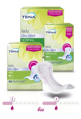 471988.jpg Einlage TENA Lady Discreet,Mini(6x30Stk),