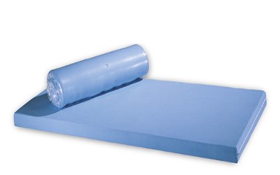 Standardmatratze schwer entflammbar,gerollt>>>>Ausf.: Höhe 12 cm 100 x 198 cm Standardmatratze schwer entflammbar,gerollt>>>>Ausf.: Höhe 12 cm 100 x 198 cm