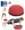 Jumper mini rot-schwarz>>>>