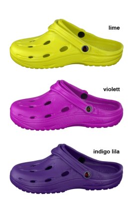 chung shi DUX Clog indigo lila,Gr.43,