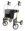 Rollator TOPRO Troja 5G M,türkis, Rollator TOPRO Troja 5G M,türkis,