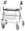 Rollator B XXL silber-metallic>>>>