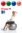 Powerball ABS>>>>Ausf.: Durchmesser 65 cm Farbe: rot
