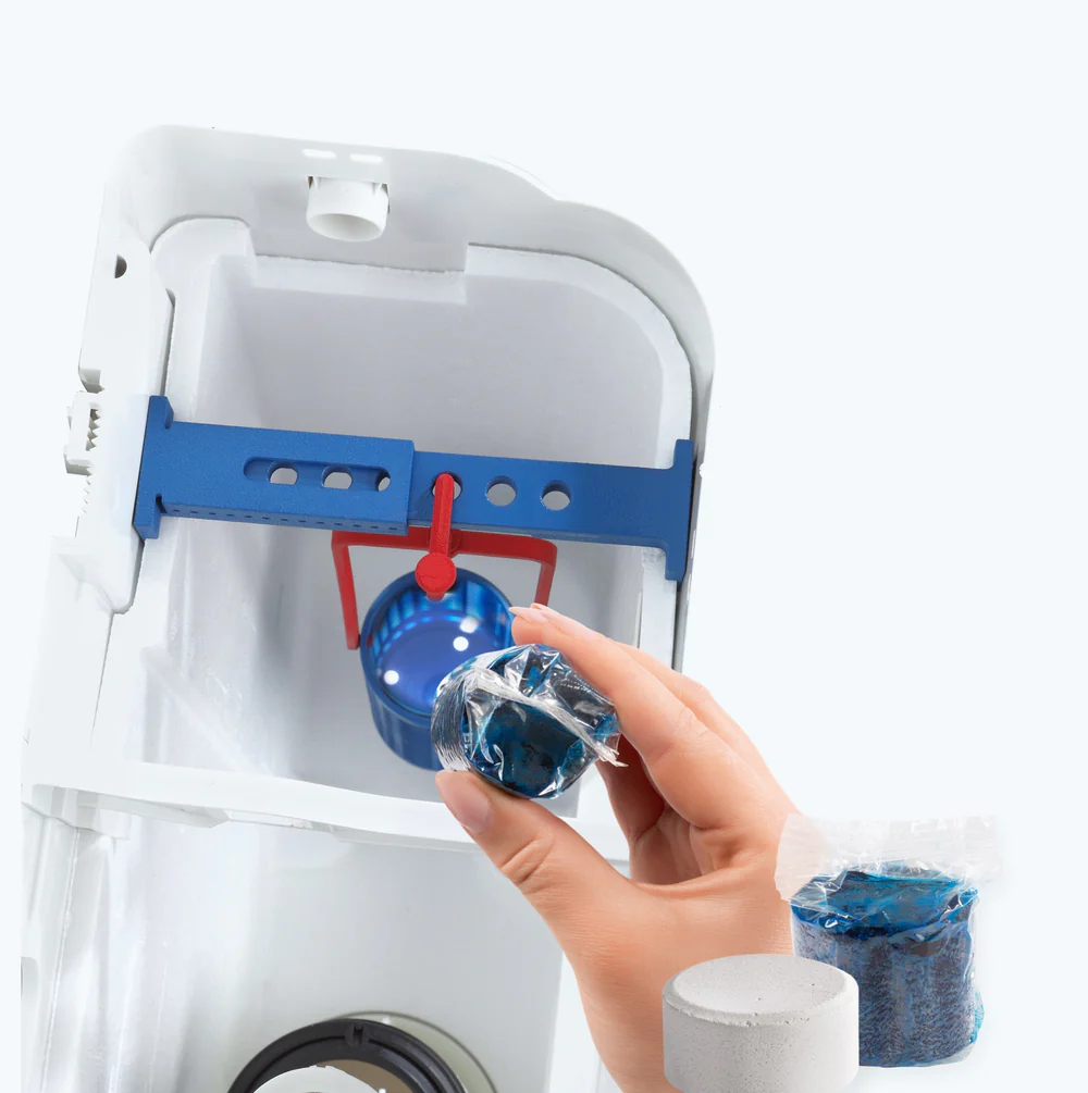 WC-Star 30 X Hygienesteine für Unterputz-WC mit Einwurfschacht