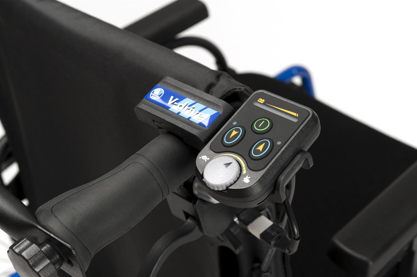 Schiebehilfe V-Drive, elektrisch>>H.D.-Version Belastbarkeit bis 200 kg (inkl. Rollstuhl) Schiebehilfe V-Drive, elektrisch>>H.D.-Version Belastbarkeit bis 200 kg (inkl. Rollstuhl)