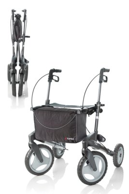 Rollator TOPRO Olympos ATR>>>>Farbe: schwarz Gr. M