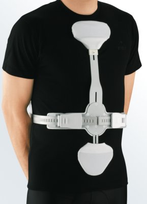 Hyperextensionsorthese 3C 27 cm silber>>>>Gr. 1 Hyperextensionsorthese 3C 27 cm silber>>>>Gr. 1