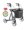 Rollator SERVER HD Standard mit Stockhalter und Tasche anthrazit>>>>SH 55 cm Rollator SERVER HD Komfort mit PUR-Softrädern anthrazit>>>>SH 62 cm