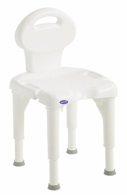 441571.jpg Invacare Duschstuhl I-FIT 9781e mit Rückenlehne und Ausschnitt, weiß>>>>