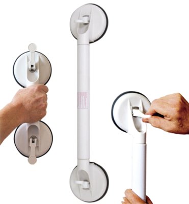 Saughaltegriff Solido weiß>>>>88 cm