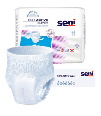 Einweginkontinenzslip Seni Active Super X-Large (1 Karton: 6 x 10 Stück)>>>> Einweginkontinenzslip Seni Active Super X-Large (1 Karton: 6 x 10 Stück)>>>>