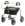 Rollator POLO PLUS-T, silber>>>>SH 62 cm