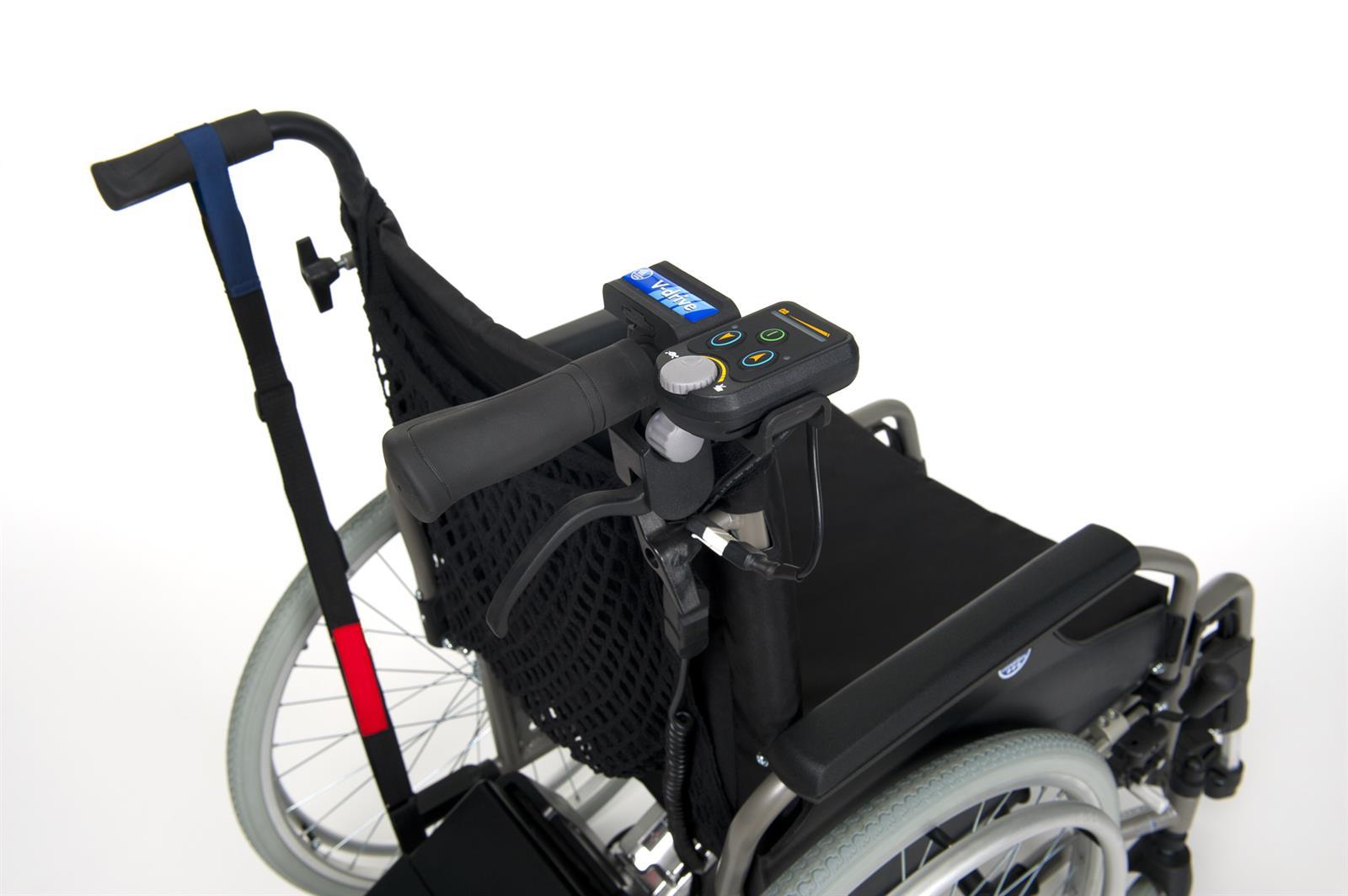 Schiebehilfe V-Drive, elektrisch>>H.D.-Version Belastbarkeit bis 200 kg (inkl. Rollstuhl) Schiebehilfe V-Drive, elektrisch>>H.D.-Version Belastbarkeit bis 200 kg (inkl. Rollstuhl)