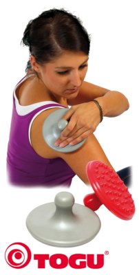Senso Massage Pad 13,5x7cm,silber-grau(TOGU),