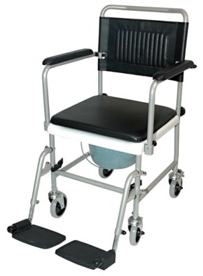 651200.jpg Toilettenrollstuhl TRS 130 chrom-schwarz>>>>