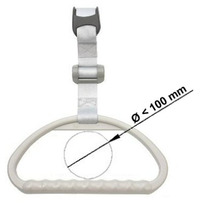462036.jpg Aufstehgriff, Gurt mit Rutschsicherung und Aufrollautomatik>>>>