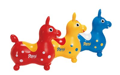 Hüpftier Gymnic RODY>>>>Farbe: rot