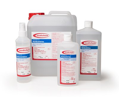 Hautdesinfektionsmittel medichem 500 ml>>>> Hautdesinfektionsmittel medichem 5 Liter>>>>