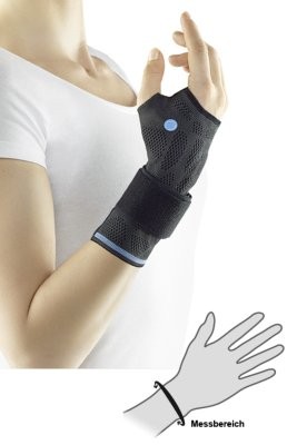 Dynamics Plus Handgelenkband.,rechts carbon Gr.2,