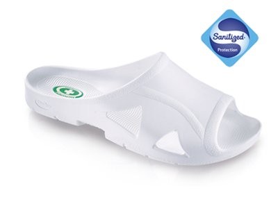 Herren Bio-Slipper II weiß,Gr.40(Fashy),