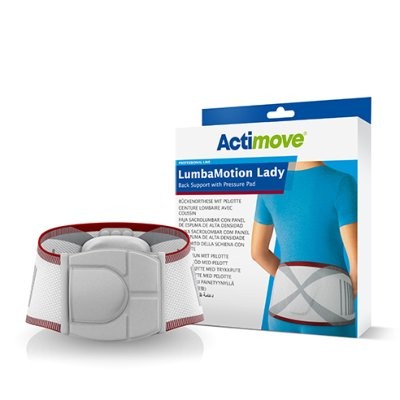 Actimove LumbaMotion Lady,Rückenorth.bord./weiß/gr.Gr.XL,