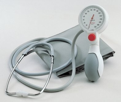 boso egotest Stethoskopgerät,60mm Einschlauch weiß,