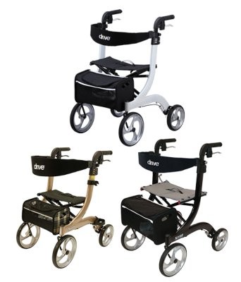 Rollator NITRO XS m.Stockh.,u.Stoff/Netztasche,champagner,