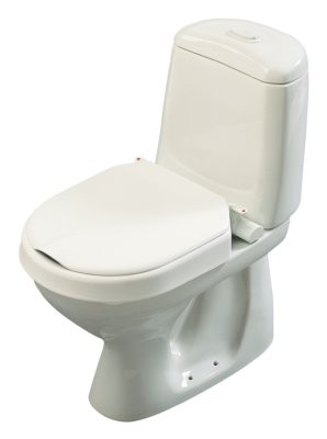Hi-Loo Toilettensitzerhöhung,fest,m.Deckel,10cm(Etac),