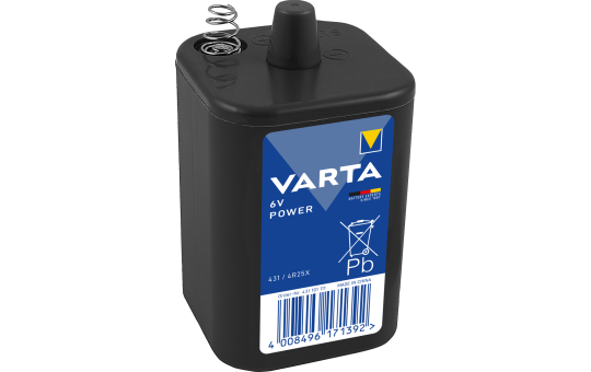 6 Volt Blockbatterie VARTA ''Longlife Plus'', 1er-Blister