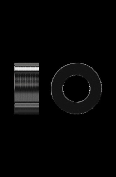 DISTANZSCHEIBE.KS.20X5X3 100Stck.schwarzKunststoff