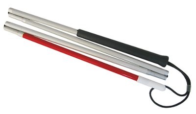 Blinden-Taststock 4-gliedrig,ca.150cm