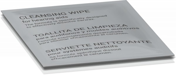 audinell 30x Desinfektionstücher Reinigungstücher insbesondere für Hörgeräte mit Minzduft cleaning w