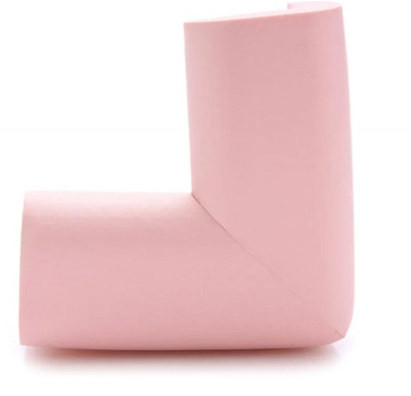 Top 20er Tisch Sicherheits Eckenschutz aus Schaumstoff Pink mit Kleber Kantenschutz mit Kleber Stoßs