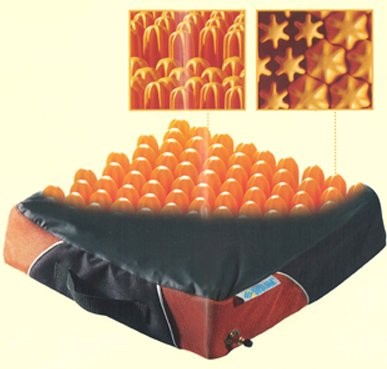 Polyair 100 Kissen m.Jersey-,Bezug 46x46x10cm(Systam),