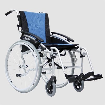 Reise-Transport-Rollstuhl G-lite Pro, Sitzbreite 40 cm