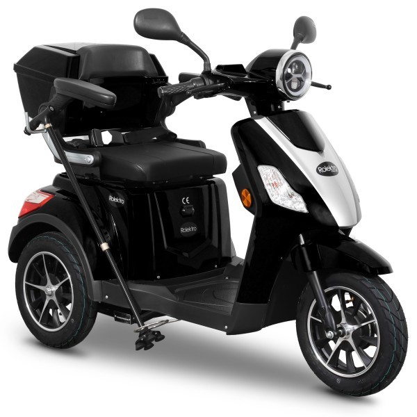 Rolektro E-Trike 25 V.2 Blei-Gel, Schwarz
