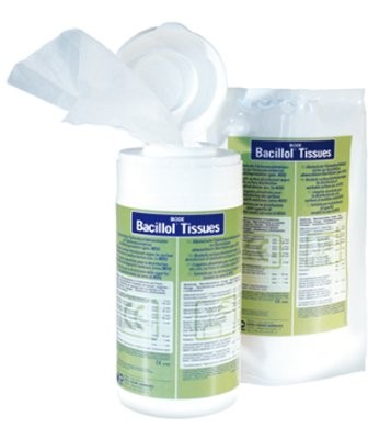 Flächen-Desinfektionstuch Bacillol Tissues Nachfüllpack (Inhalt 100 Tücher)>>>>