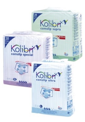 Windel Kolibri Comslip premium,ultra Gr.L/XL blau(4x28Stk.)