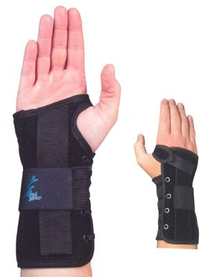 Wrist Lacer 2.0 Handgelenkort.,rechts Gr.M 20,5cm schwarz,