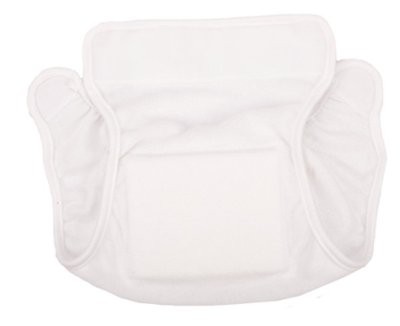 Spreizhöschen Gewebe weiß Gr.0,(bis 4kg)(Dr.Junghans),