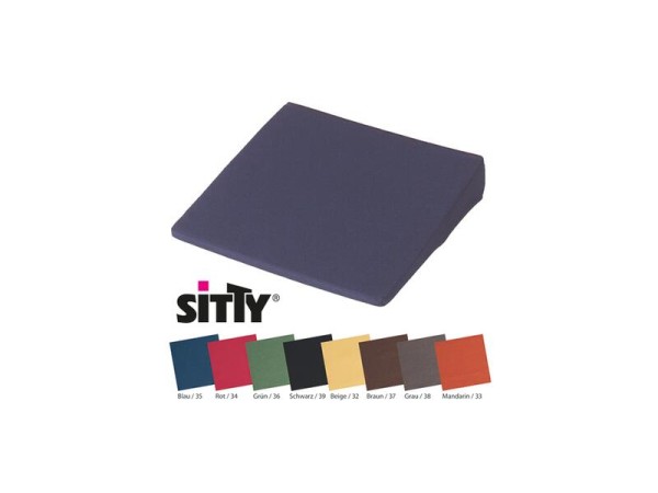 Sitty Basic Keilkissen 38x38x7,/1cm,grau(Werkmeister),