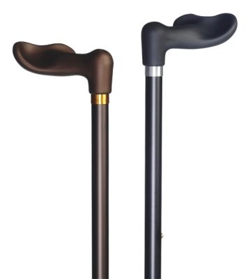 Fischer-Stock Soft verstellbar,rechts schwarz(Gastrock),