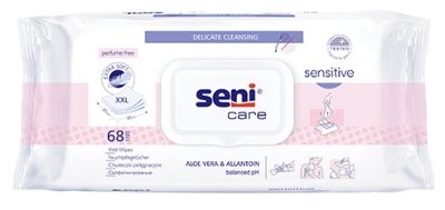 Seni Care SENSITIVE,Feuchtpflegetücher(68Stk.),