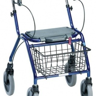 Rollator DOLOMITE LEGACY 600,SLII Bereif.,SH 62cm,kpl.,blau