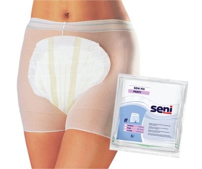 Fixierhose Seni Fix Panty L,(5Stk.),