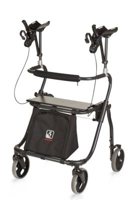 Rollator JUMBO 150 YANO,Sitz,Tasche,PU,anthrazit,